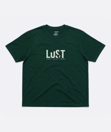 Forest Green Loose Fit T-Shirt – Premium 80/20 Cotton