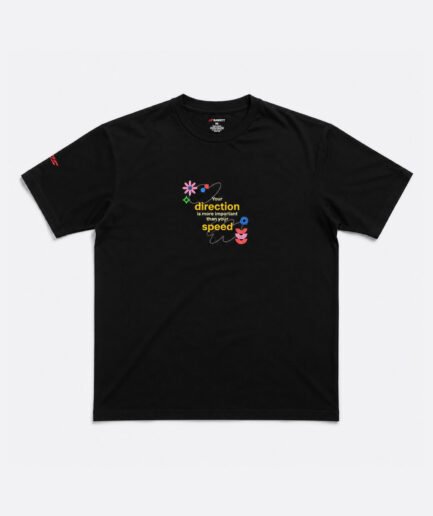 Premium Casual Black Off-Shoulder T-Shirt – Cotton Rich Fabric
