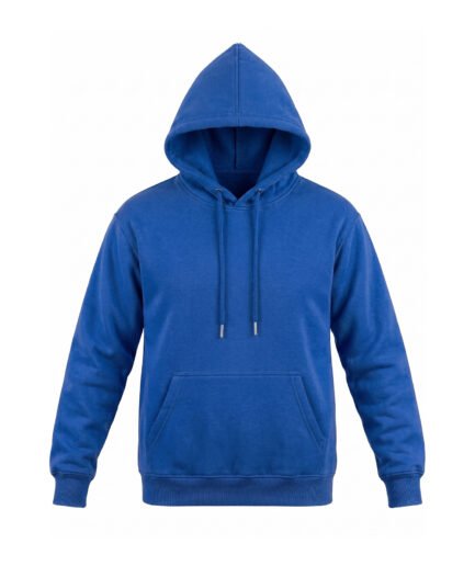 Premium Fleece Pullover Hoodie in Blue color