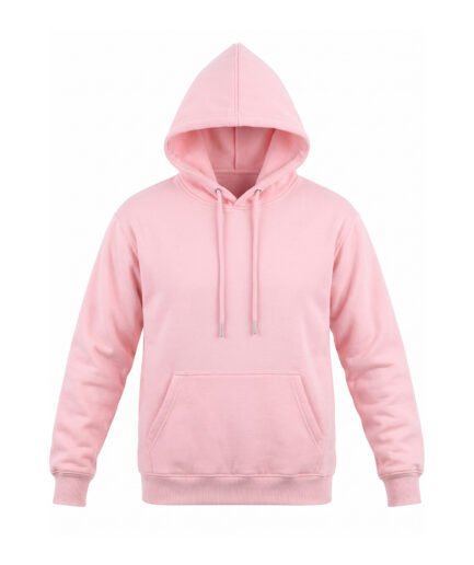 Premium Fleece Pullover Hoodie with Print on back(Hello Spring)