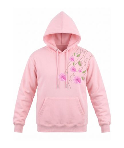 Women’s Premium Fleece Hoodie with Graphic Print