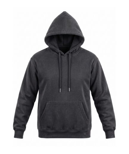 Premium Fleece Pullover Hoodie Dark Gray